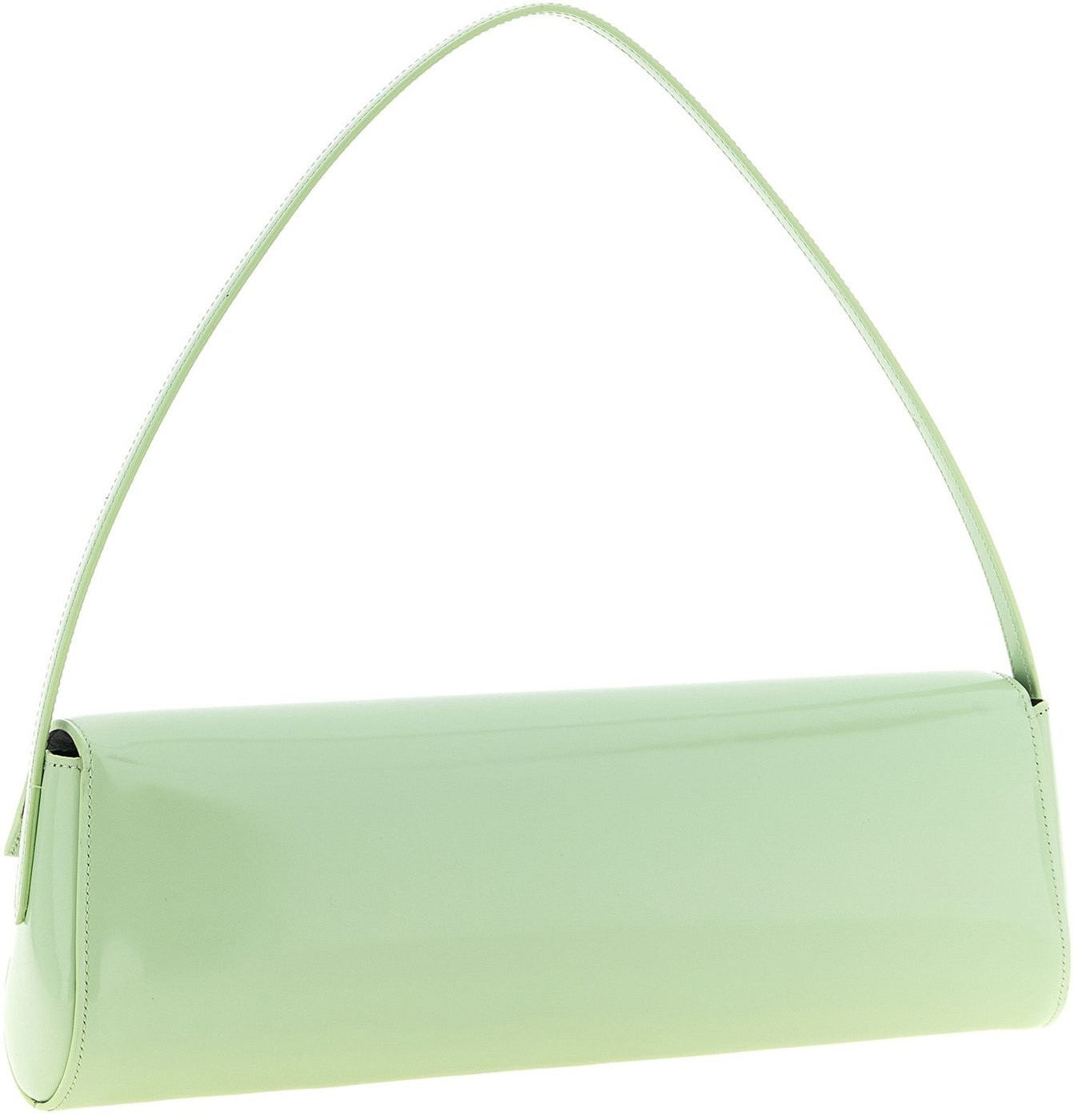 Jil Sander Bicolor Calfskin Shoulder Bag