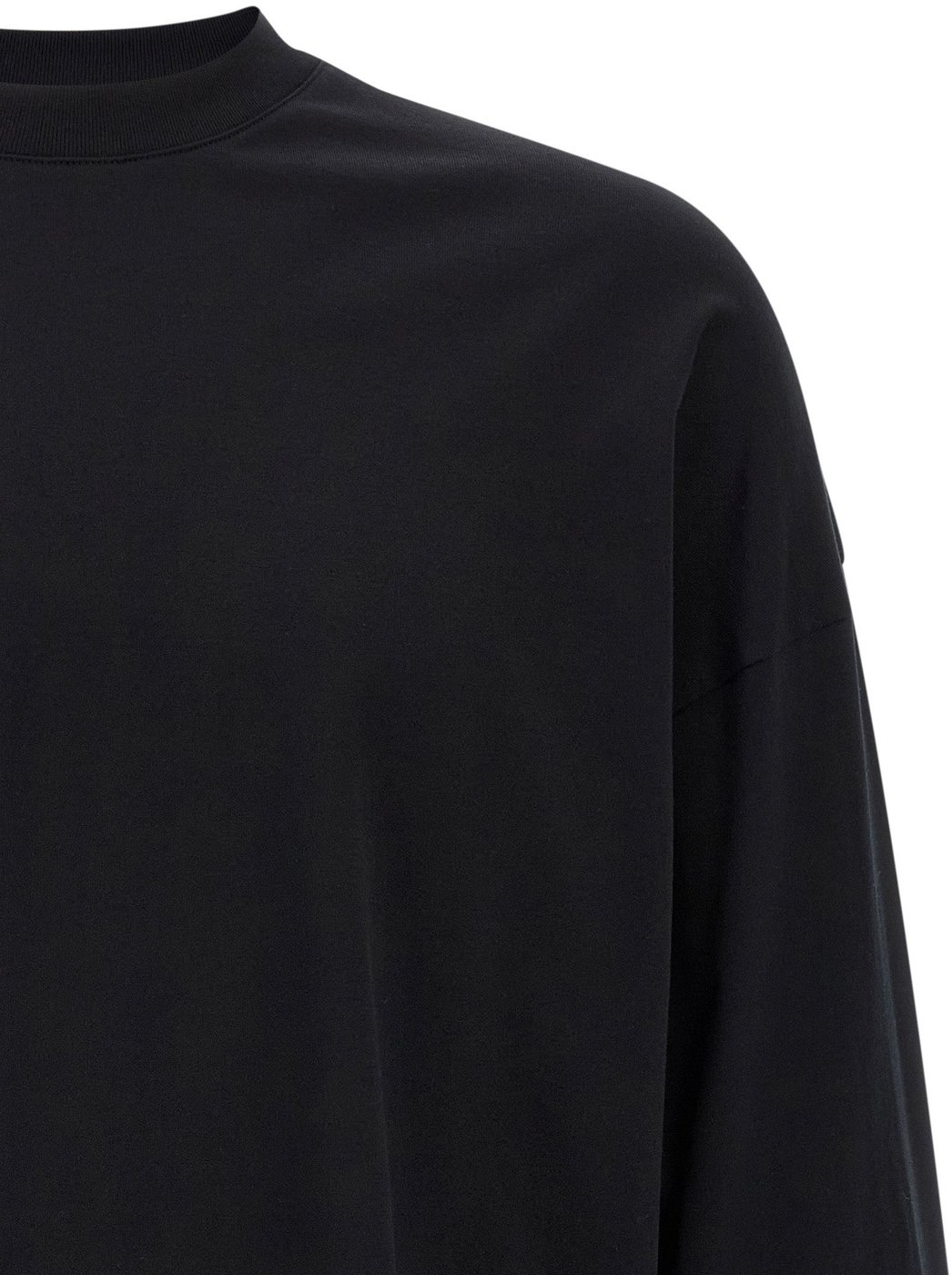 Jil Sander Black Cotton T-Shirt