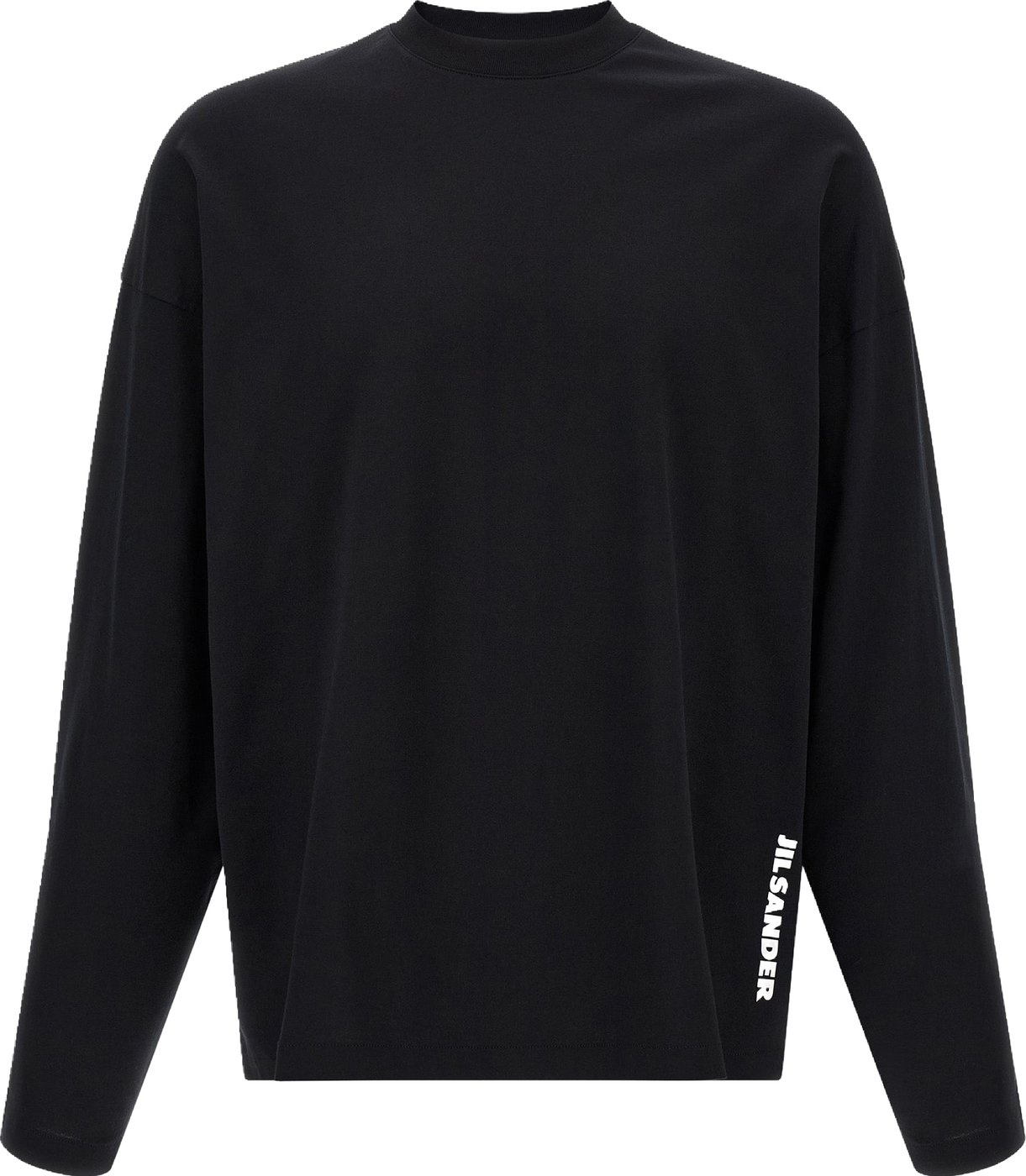 Jil Sander Black Cotton T-Shirt