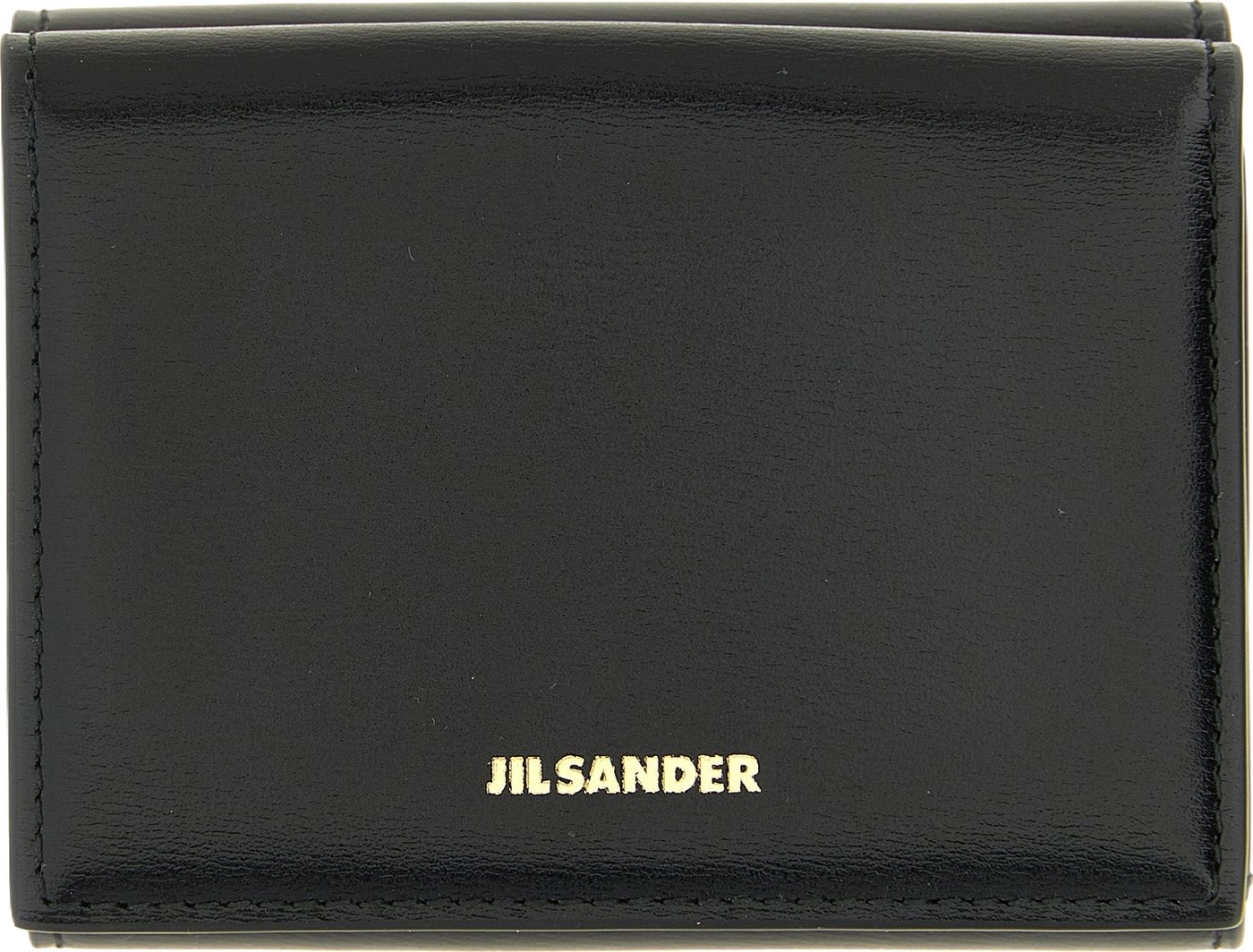 Jil Sander Black Calfskin Cardholder