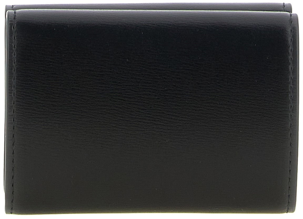 Jil Sander Black Calfskin Cardholder