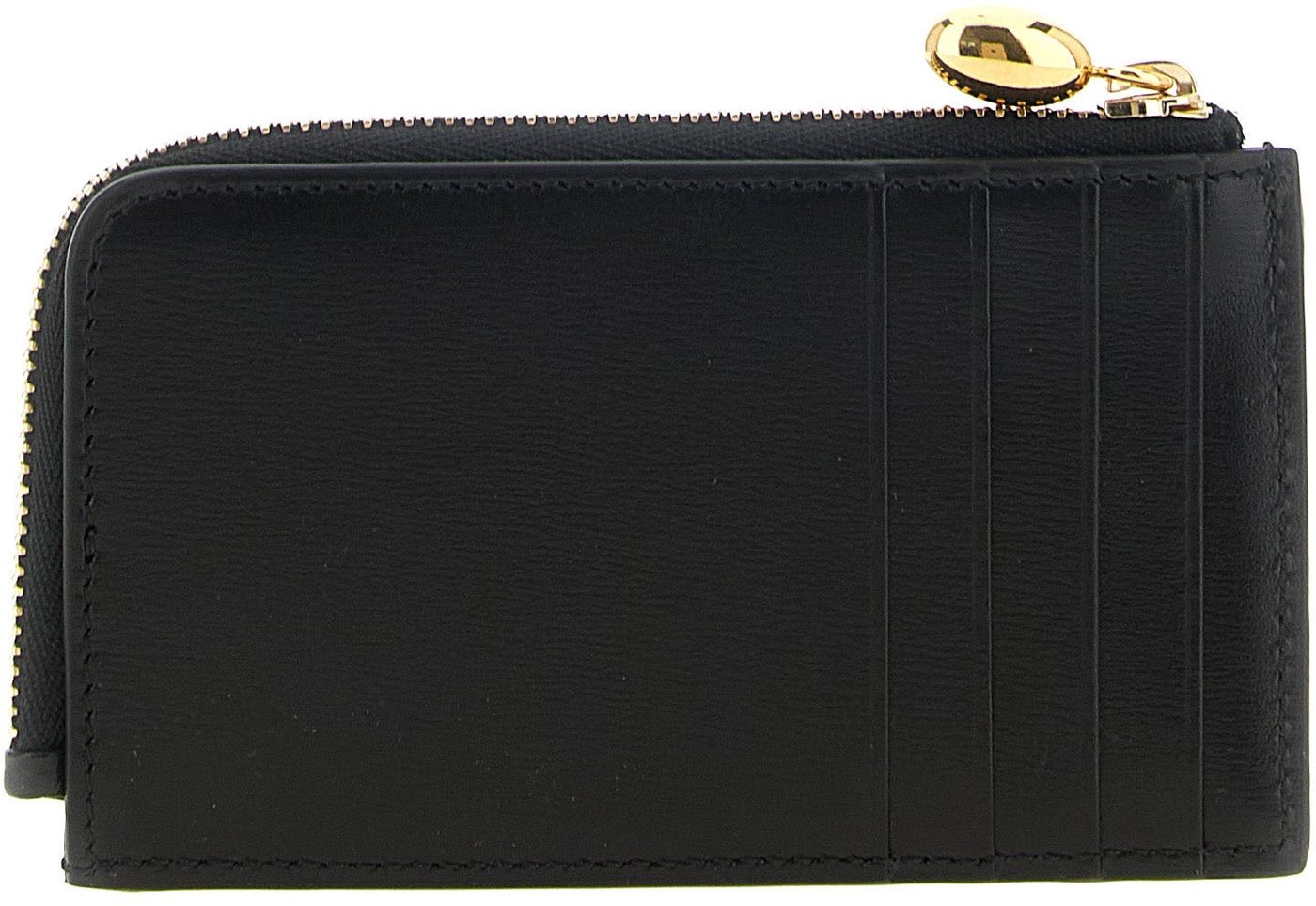 Jil Sander Black Calfskin Cardholder