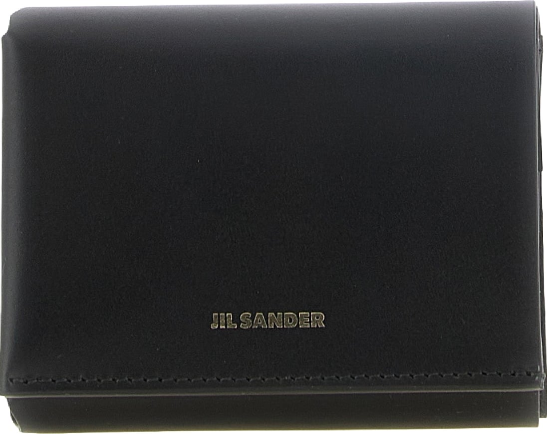 Jil Sander Black Calfskin Wallet