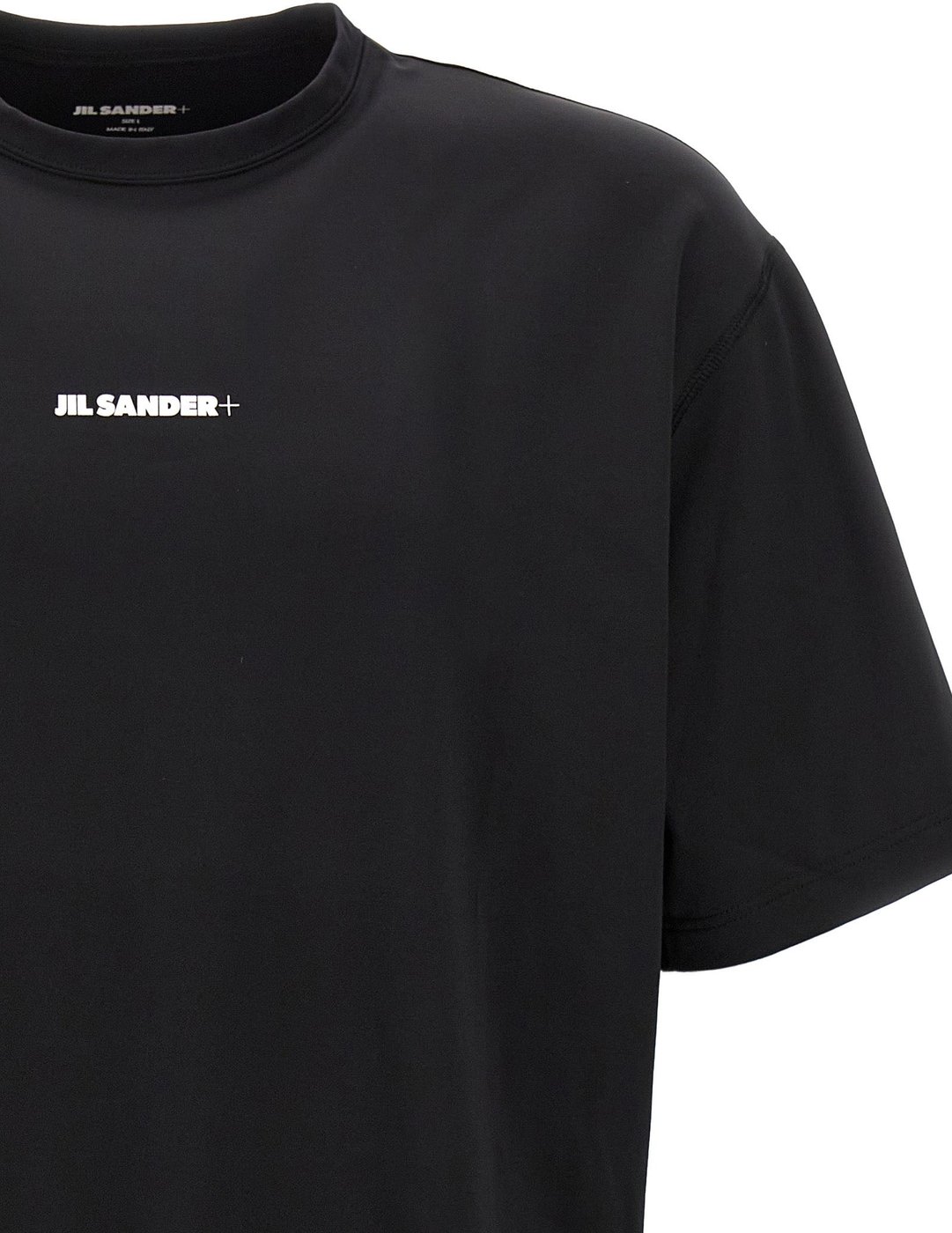Jil Sander Black Polyester T-Shirt