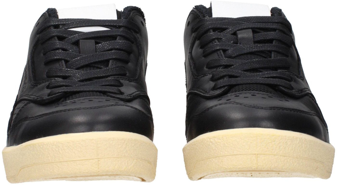 Jil Sander Black Leather Low Top Sneakers