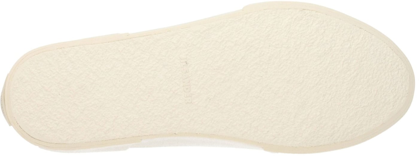 Jil Sander Beige Fabric High Top Sneakers