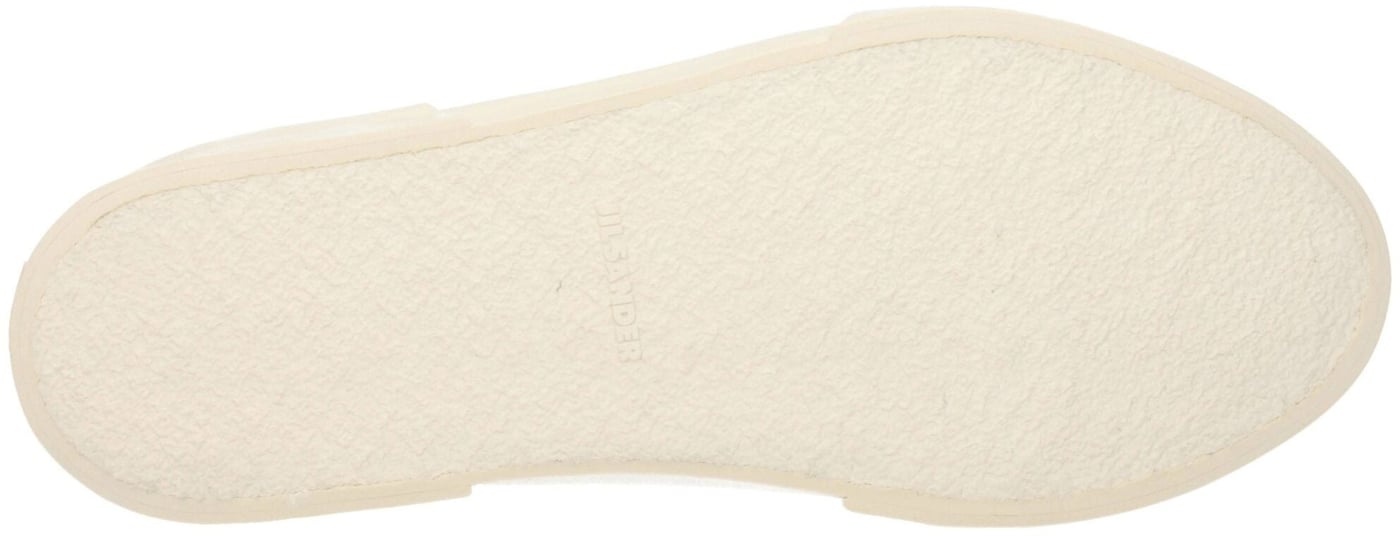Jil Sander Beige Fabric Low Top Sneakers