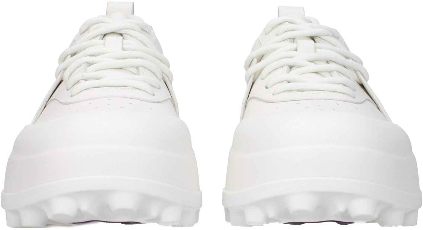 Jil Sander White Leather Sneakers