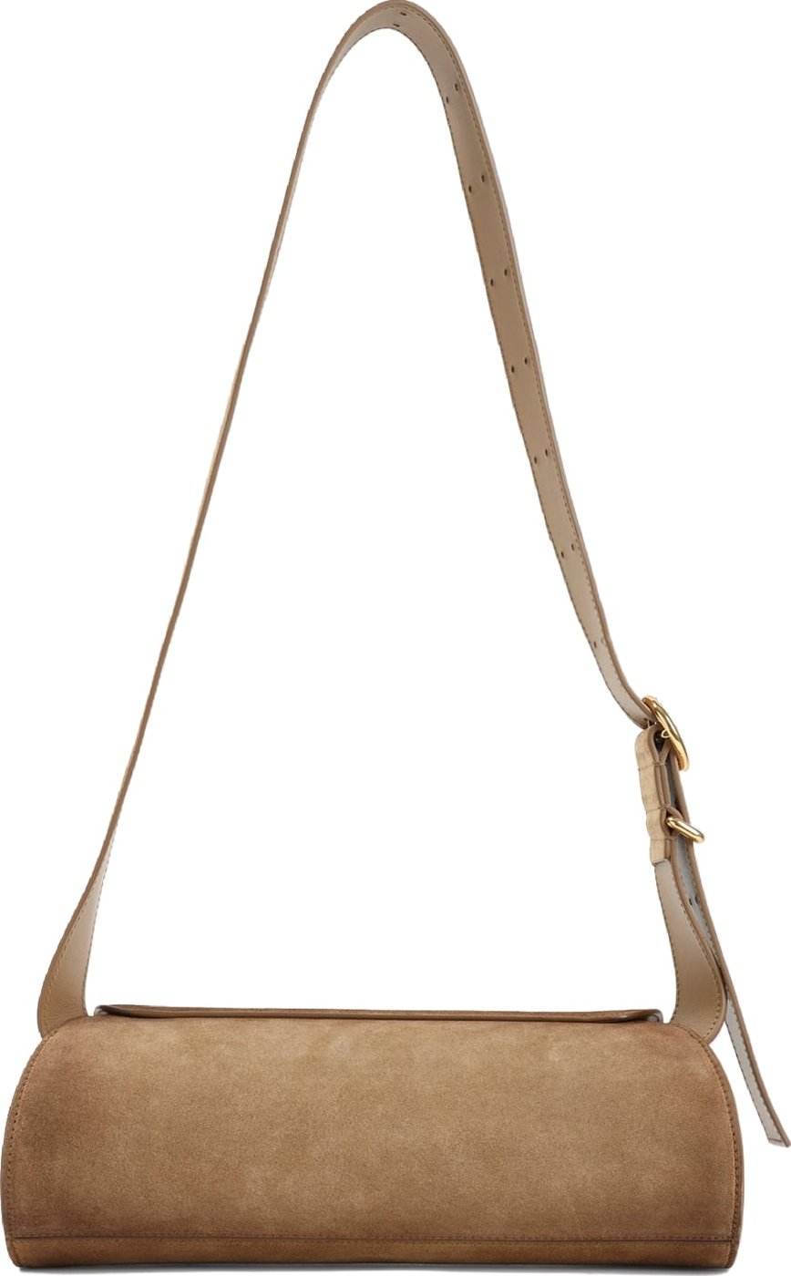 Jil Sander Suede Cannolo Bag