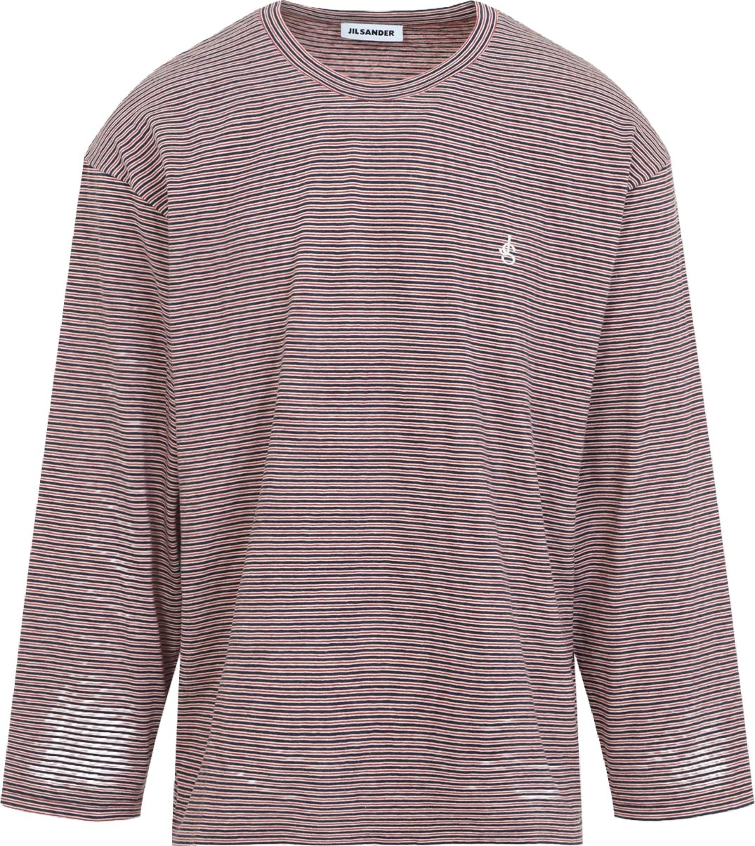 Jil Sander Striped Long-Sleeve T-Shirt