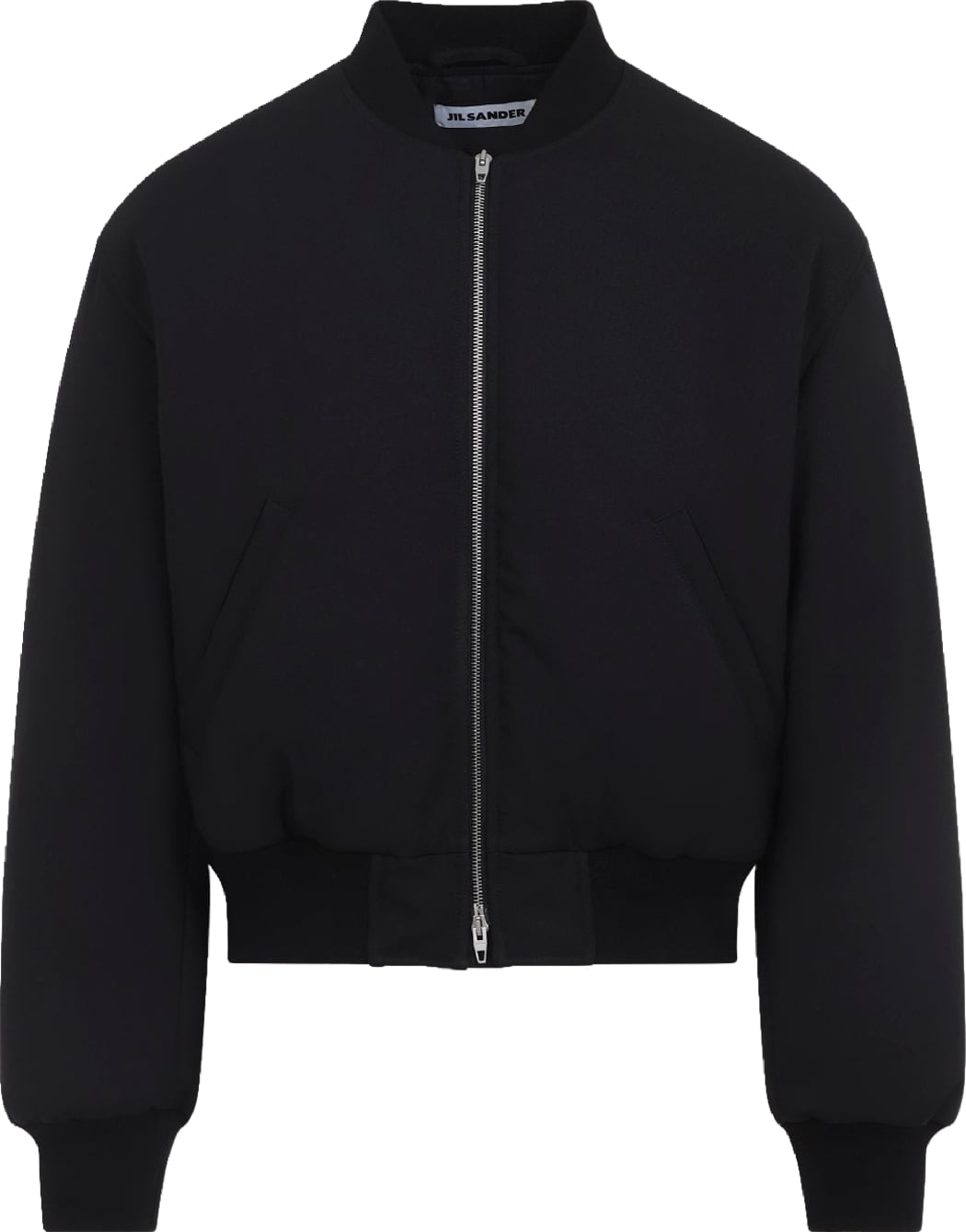 Jil Sander Cropped Bomber Jacket