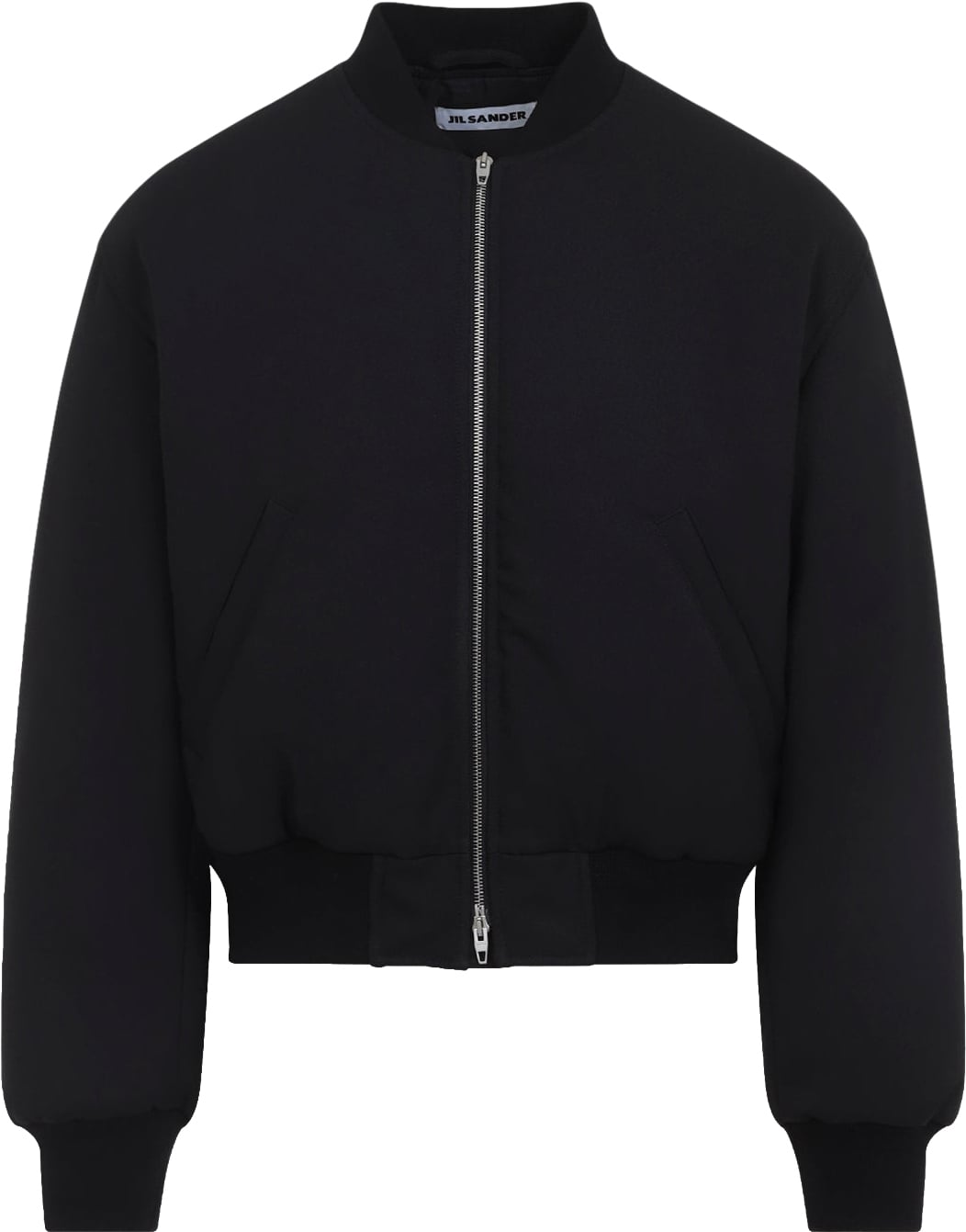 Jil Sander Cropped Bomber Jacket