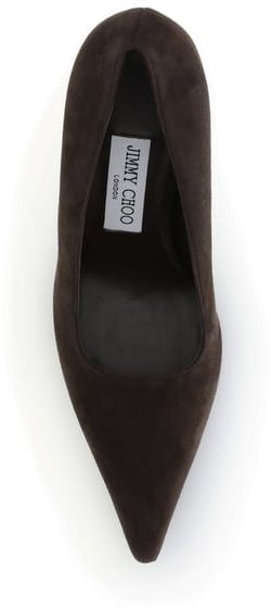 Jimmy Choo Brown Leather High Heel Pumps