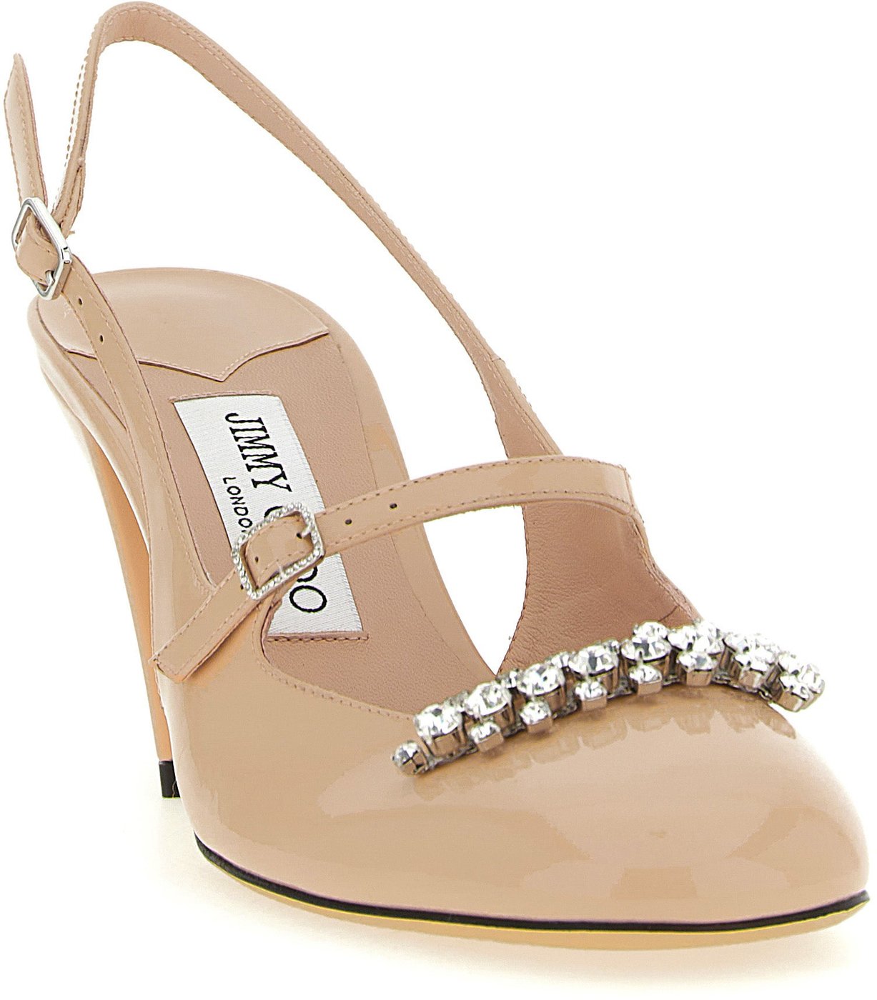 Jimmy Choo Multicolor Leather Mid Heel Pumps