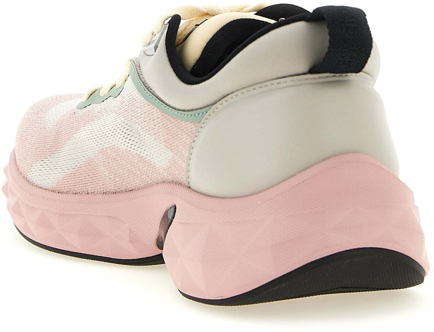 Jimmy Choo Multicolor Tencel Athletic Sneakers