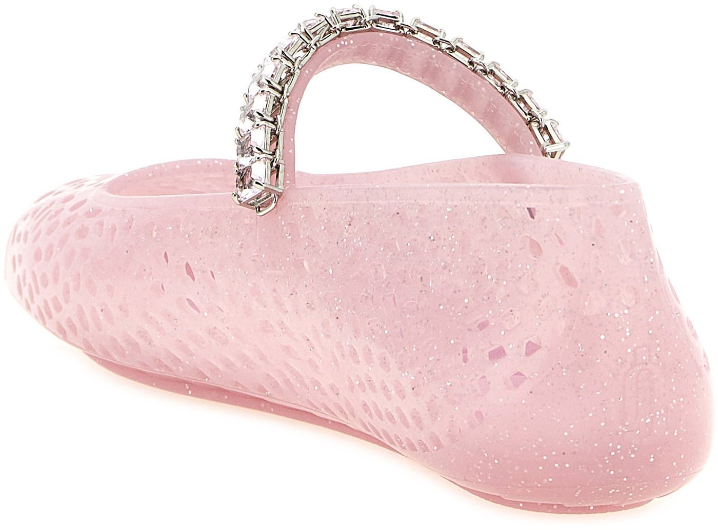 Jimmy Choo Multicolor Plastic Ballet Flats