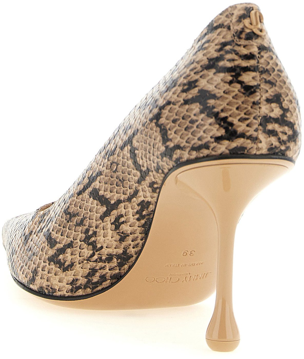 Jimmy Choo Brown Leather High Heel Pumps