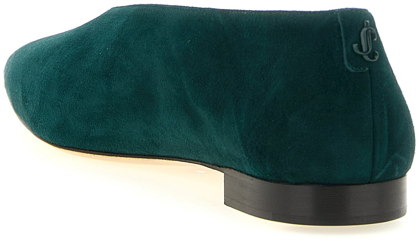 Jimmy Choo Bicolor Leather Ballet Flats