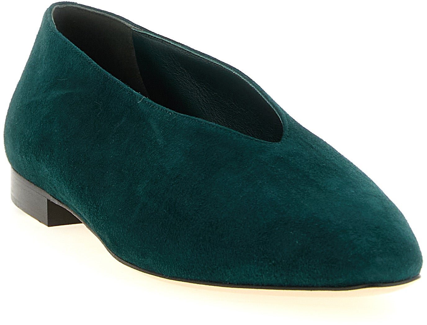 Jimmy Choo Bicolor Leather Ballet Flats
