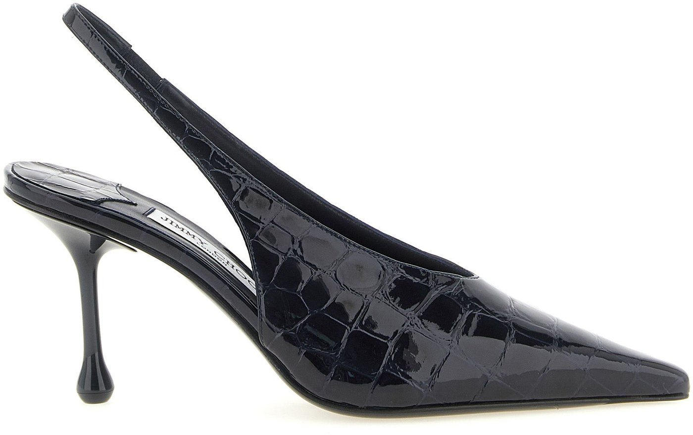 Jimmy Choo Blue Leather High Heel Pumps