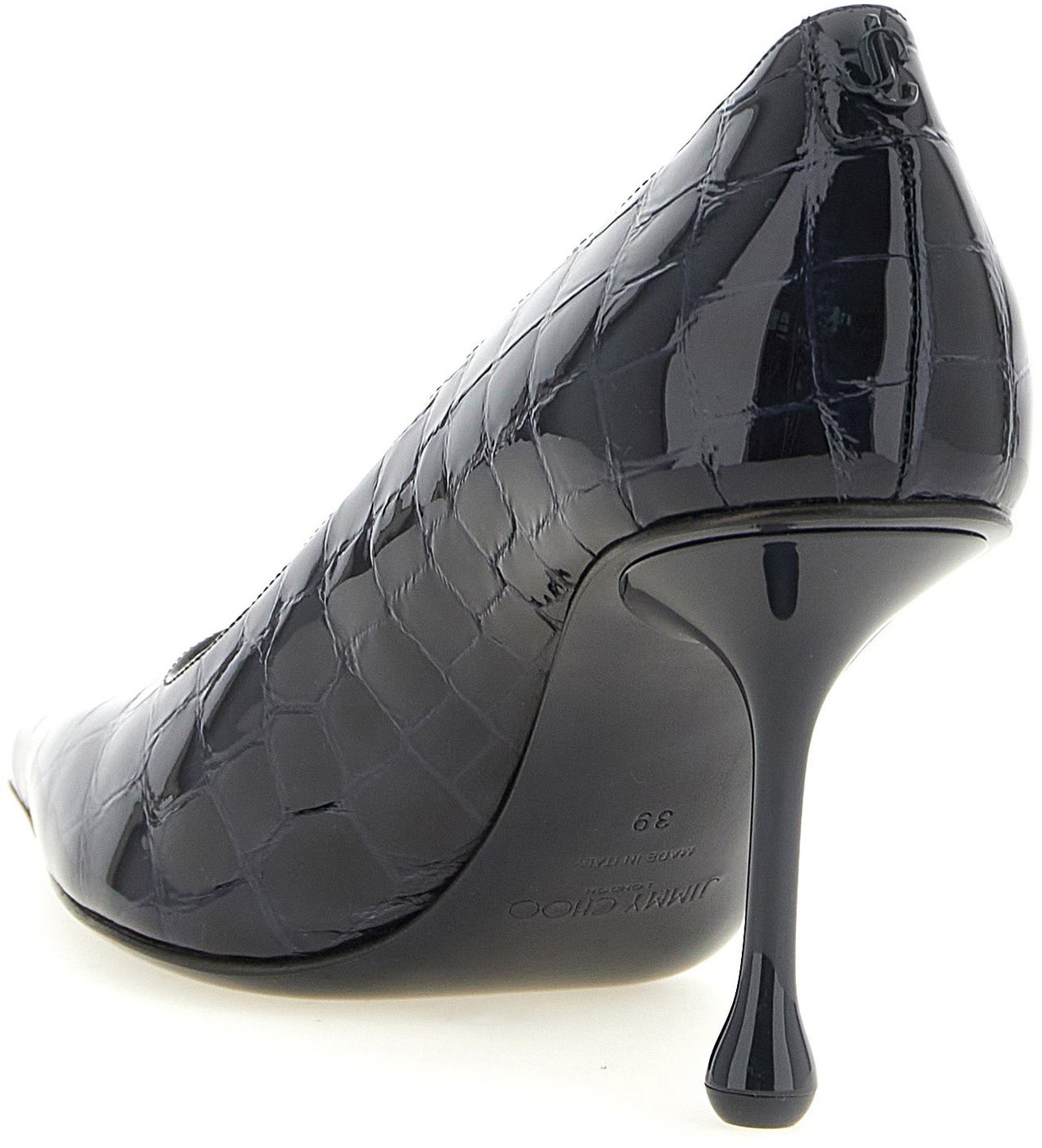 Jimmy Choo Blue Leather High Heel Pumps