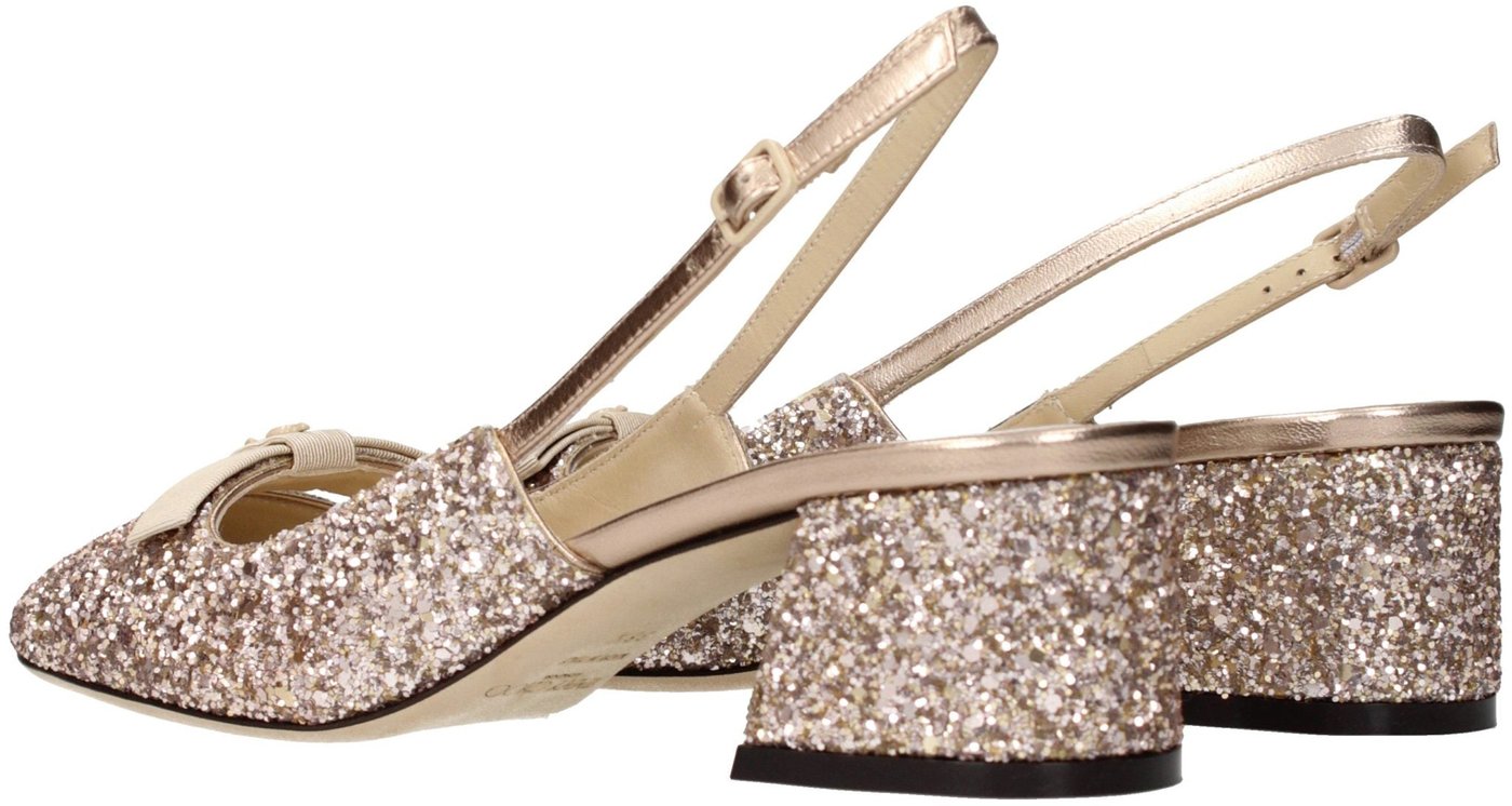 Jimmy Choo Pink Plastic Flat Sandals