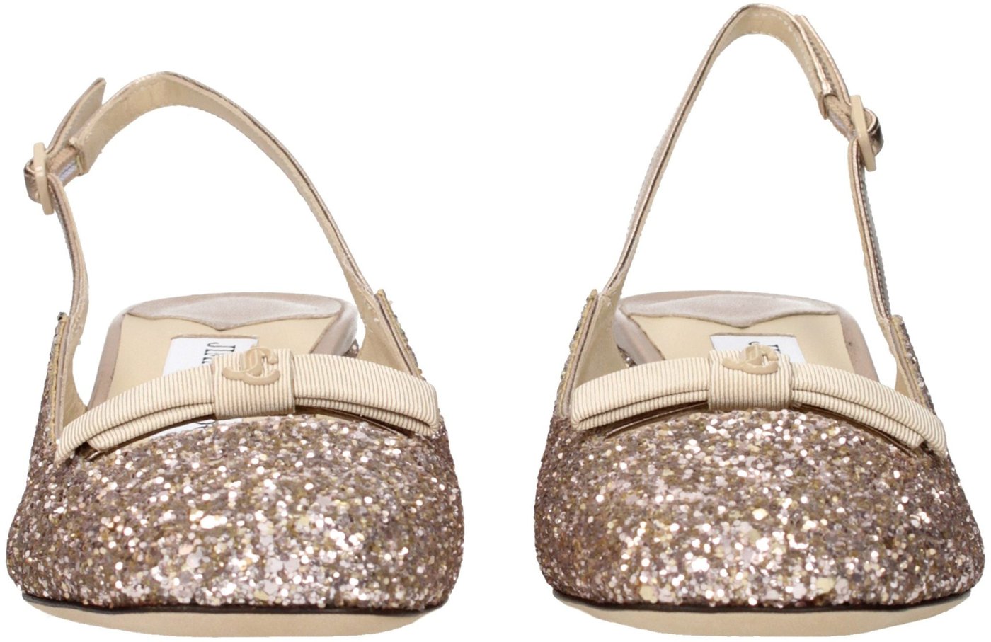Jimmy Choo Pink Plastic Flat Sandals