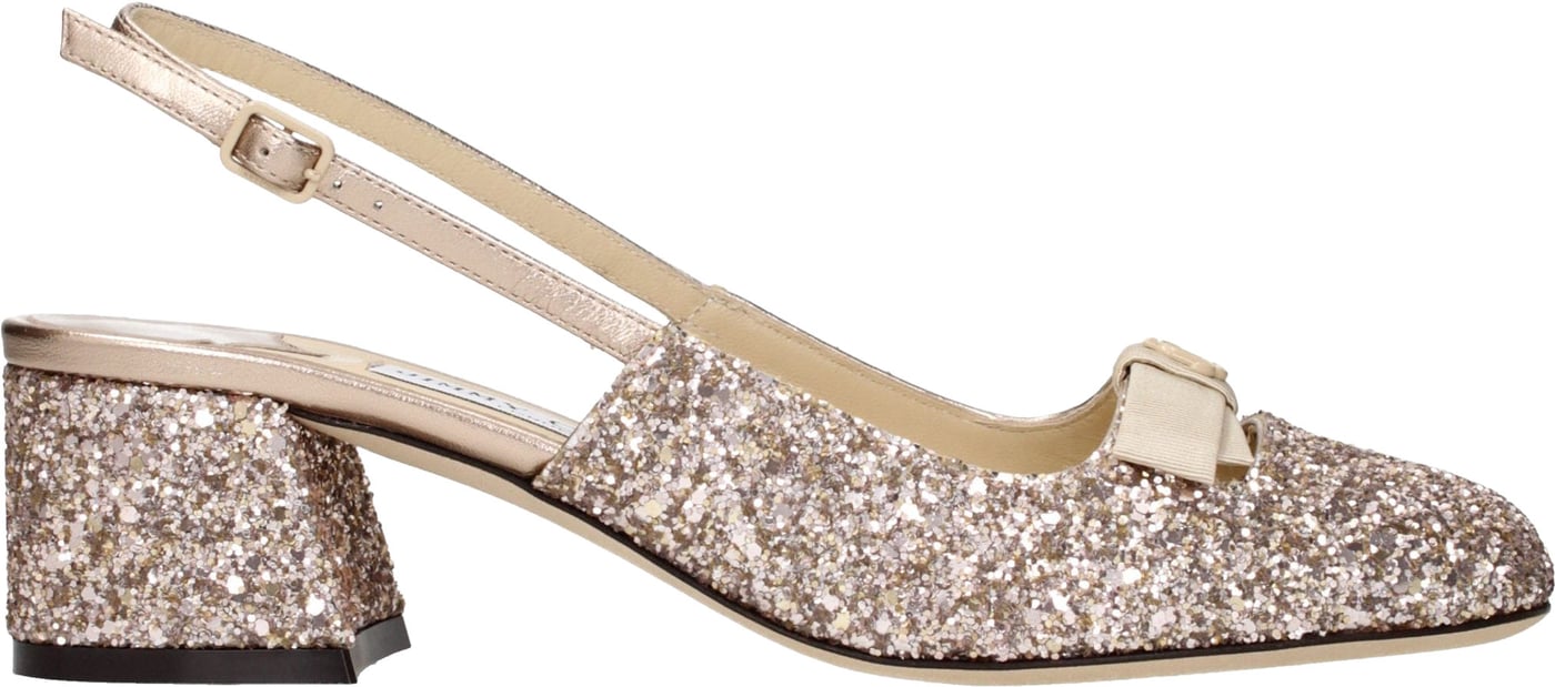 Jimmy Choo Pink Plastic Flat Sandals