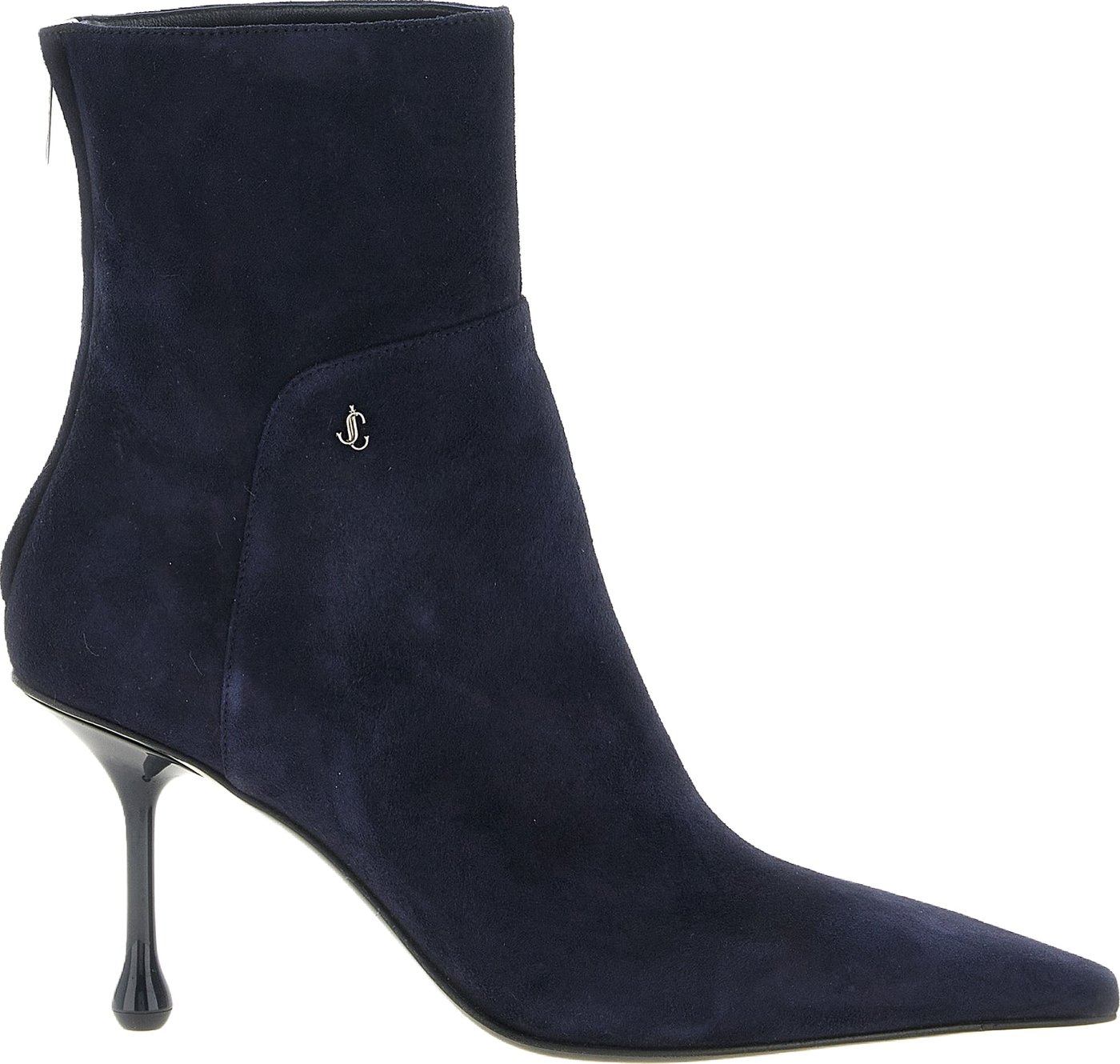 Jimmy Choo Blue Leather Ankle Boots