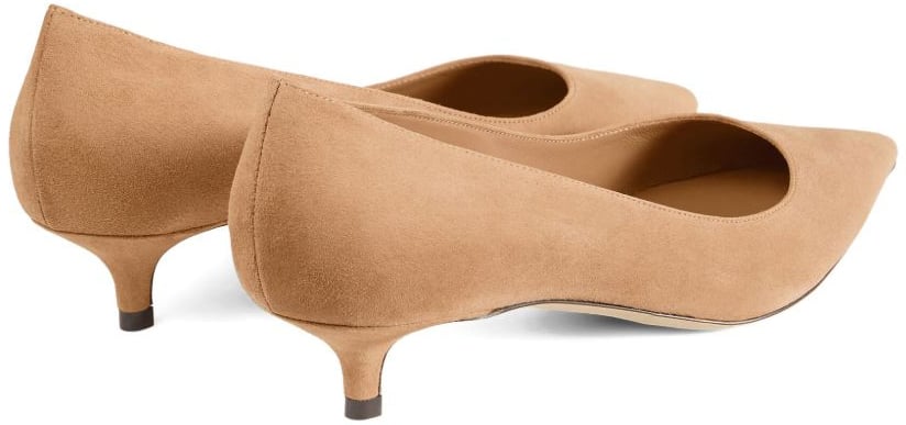 With Heel Beige