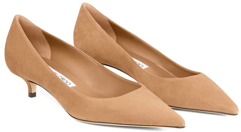 With Heel Beige