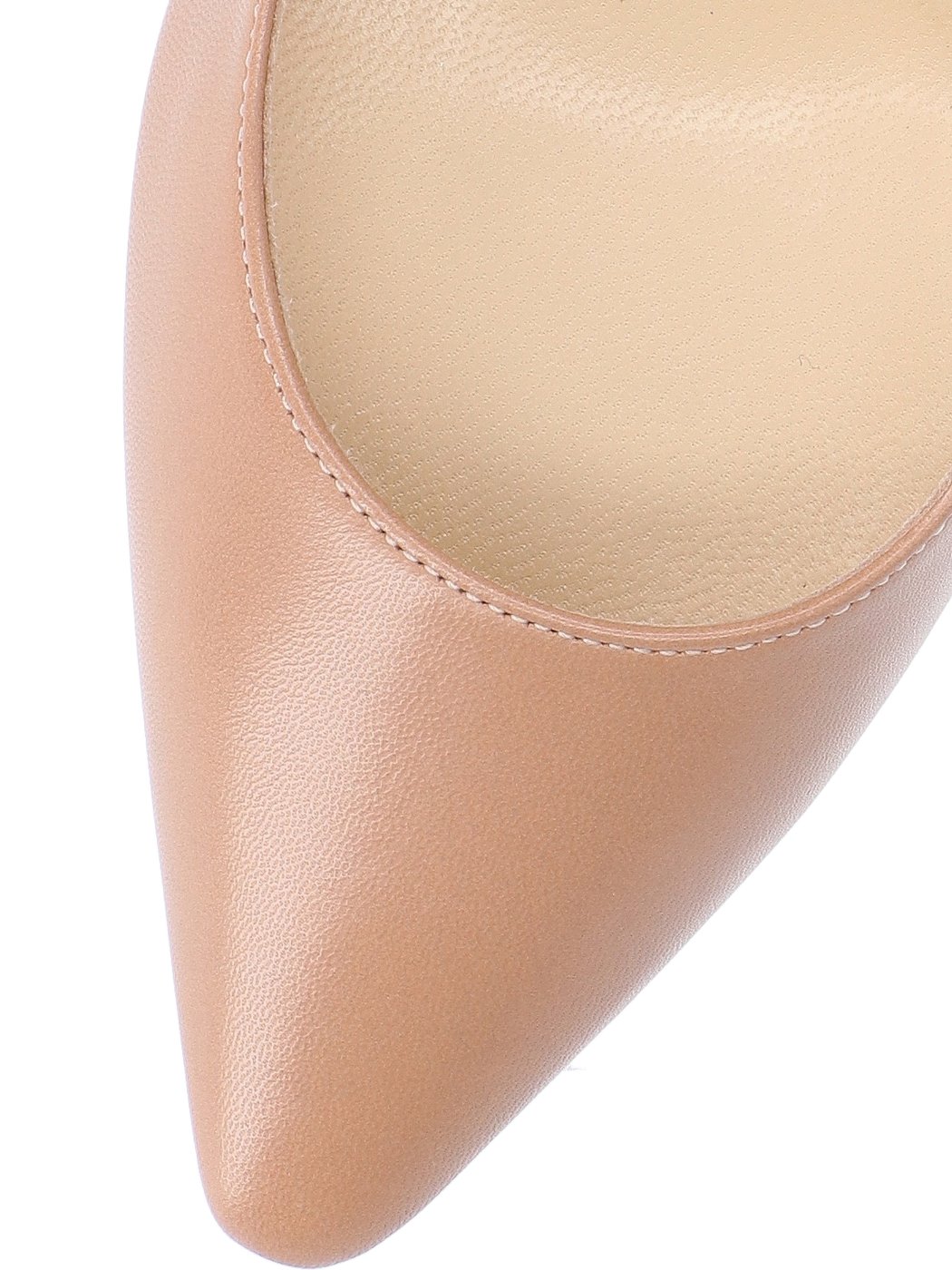 Pointed-Toe Pump with Mid-Height Stiletto Heel