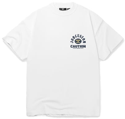 Jorcustom Caution Loose Fit T-Shirt
