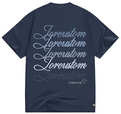Jorcustom Stitched Loose Fit T-Shirt