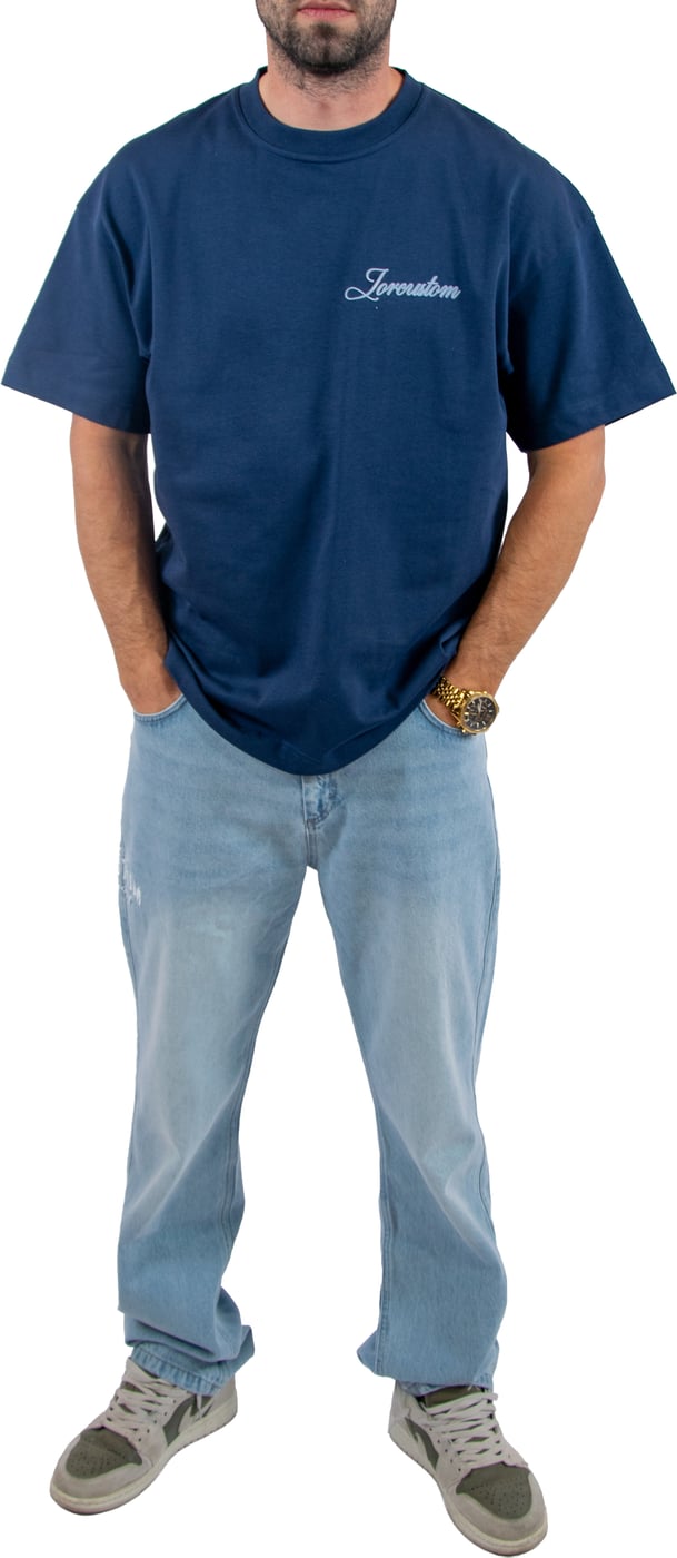 Jorcustom Stitched Loose Fit T-Shirt