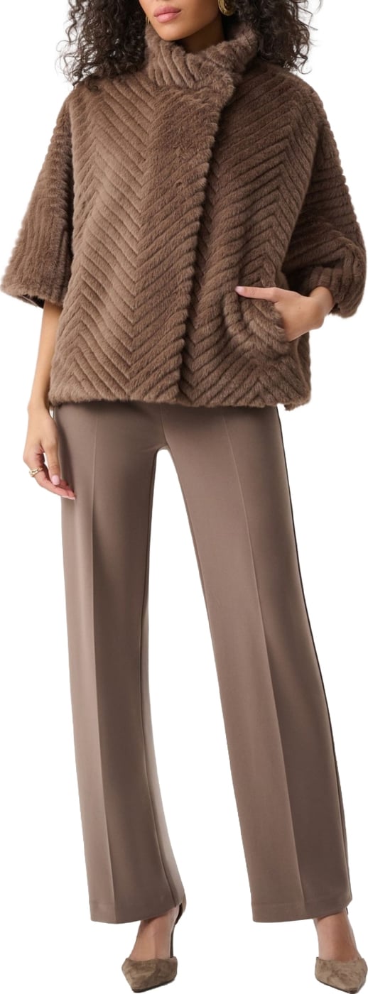 Joseph Ribkoff Lds Jacket Jackets Donkerbruin 263917