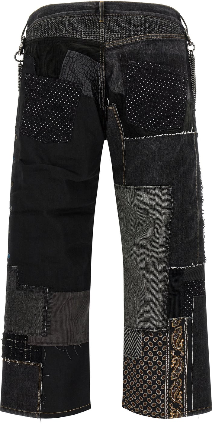 Junya Watanabe Blue Cotton Jeans Denim