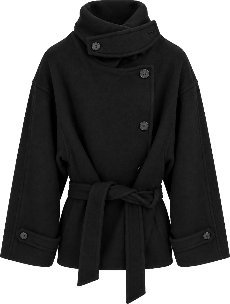 Juun J, Coats Black