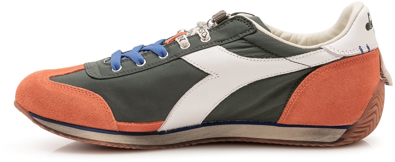 Sneaker con Pannelli a Contrasto
