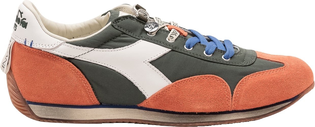 Sneaker con Pannelli a Contrasto