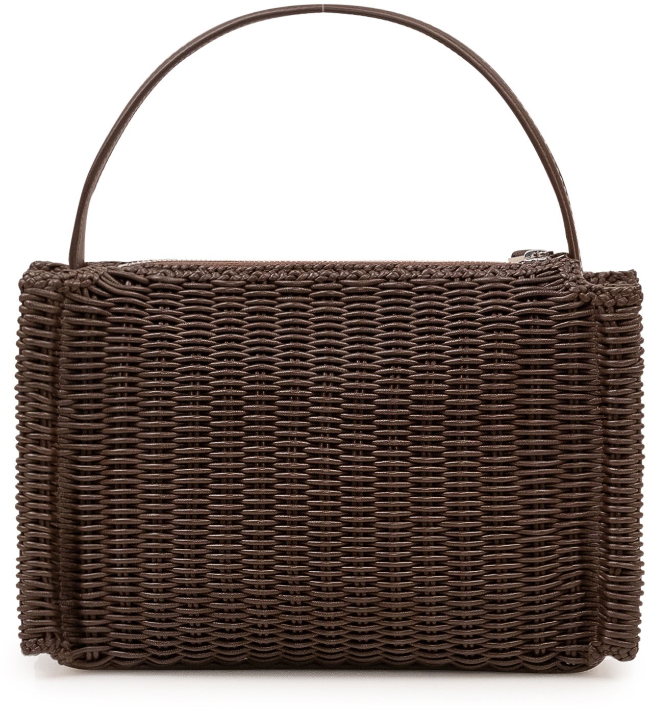 Borsa Loafer Intrecciata con Manico