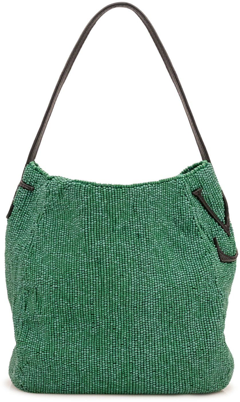 Borsa Small Bulb con Perline
