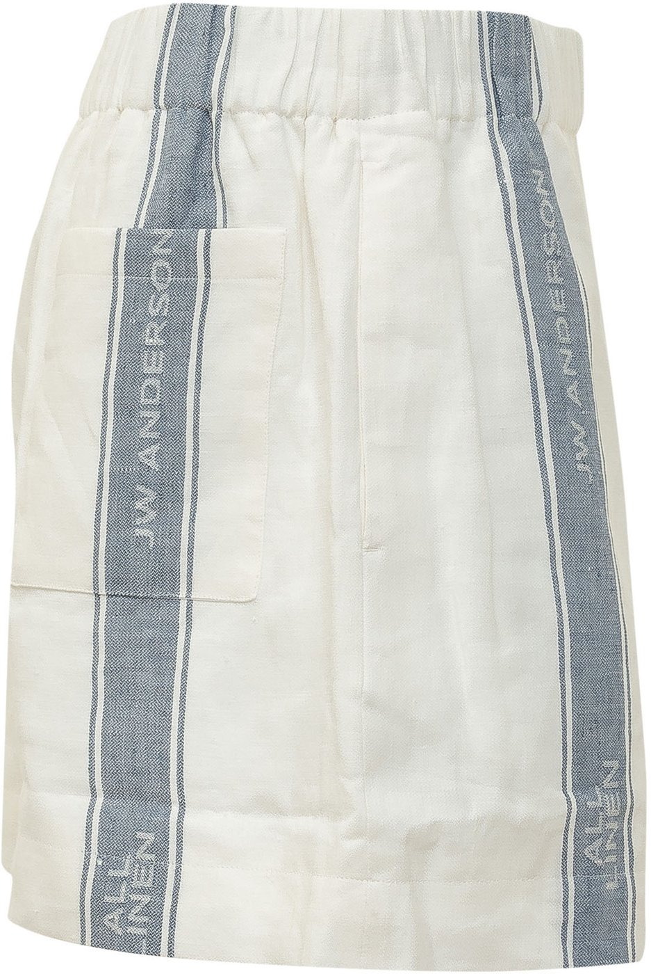 Shorts con Fascia Laterale con Logo