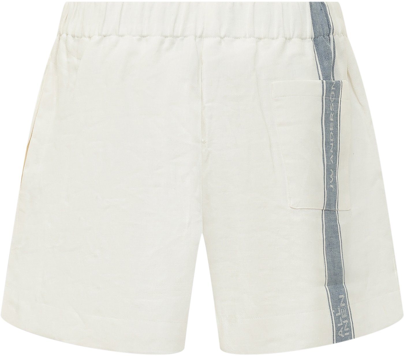 Shorts con Fascia Laterale con Logo
