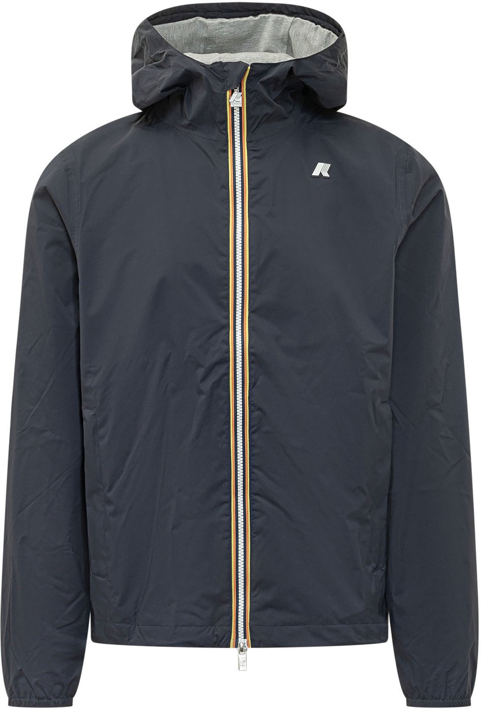 Giacca Stretch con Cappuccio e Zip
