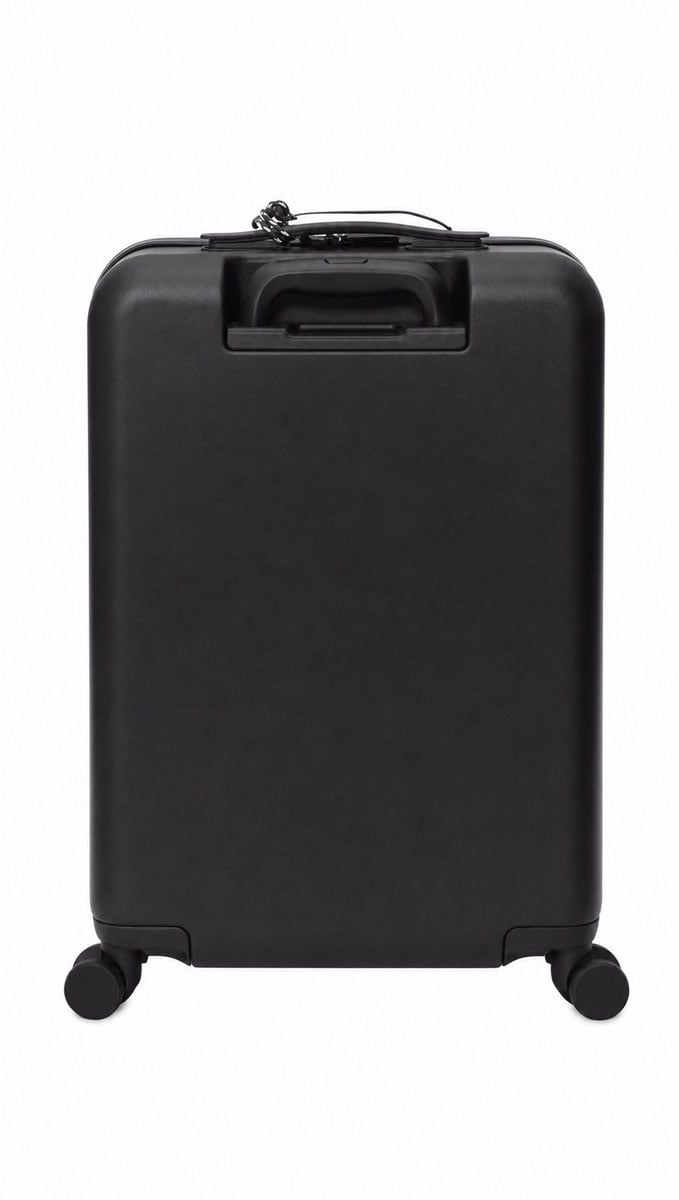 Suitcases Black Pure