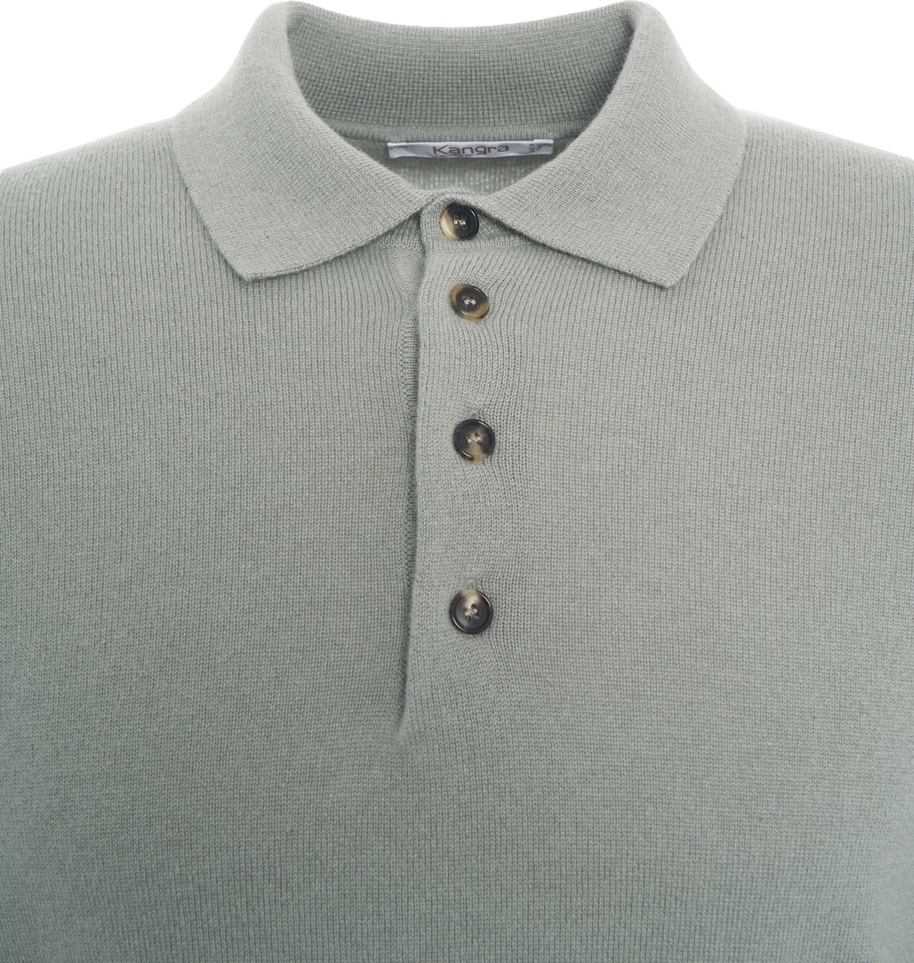 Cashmere polo sweater