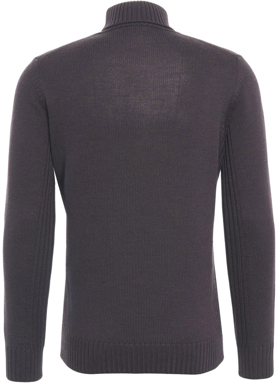 Wool turtleneck sweater