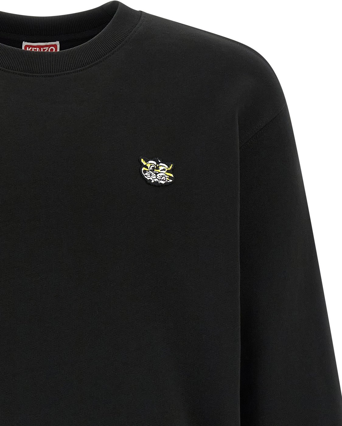 Kenzo Black Cotton Sweatshirt