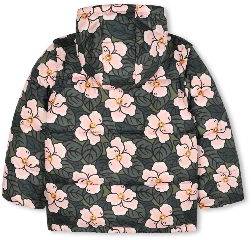 DOWN JACKET WITH REMOVABLE SLEEVES